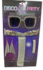 Disco Party Accessory Kit Sliver