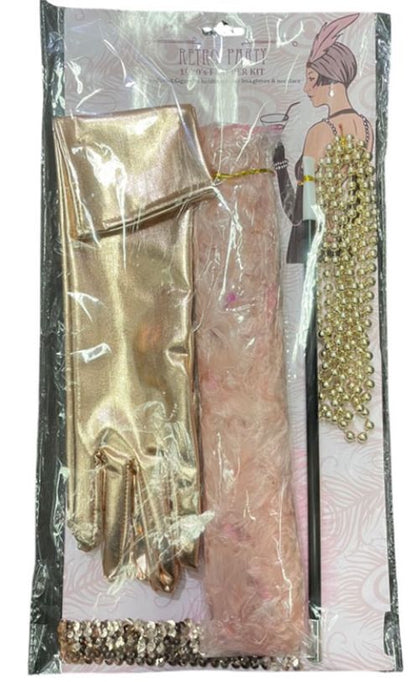 Roaring 20's Gold Accessory Kit