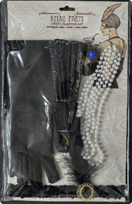 Roaring 20's Black Accessory Kit