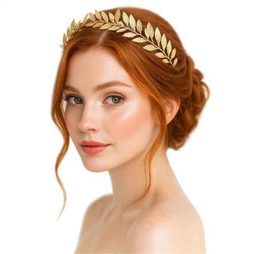 Classic Gold Laurel Wreath Headband
