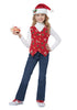 Red Holiday Vest | Child