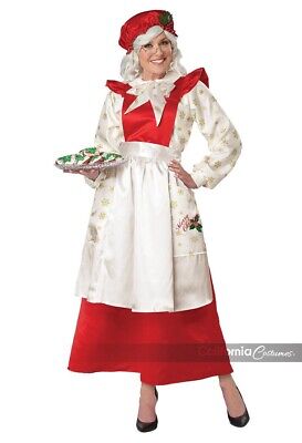 MRS. CLAUS PINAFORE DRESS WITH APRON / ADULT