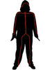 Red  Glow Stick Man Costume | Adult