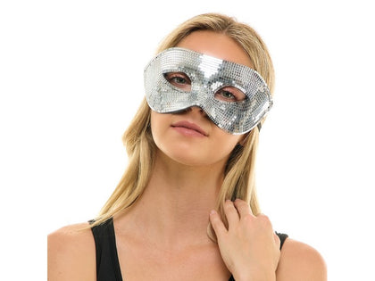 Silver Mirror Mask
