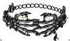 Black Skeleton Bracelet