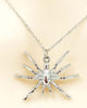 Silver Spider Necklace