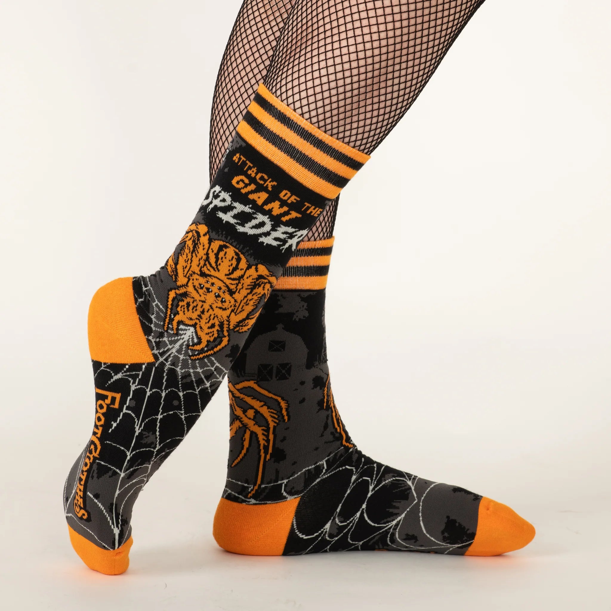 Attack of the Giant Spider Socks | Foot Clothes