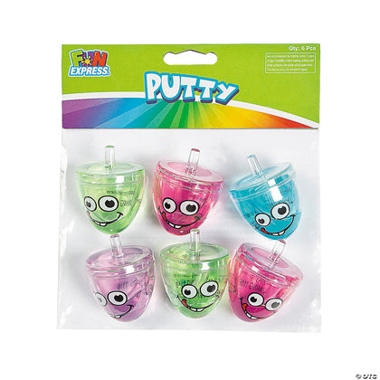 Spin Top Putty 6pc
