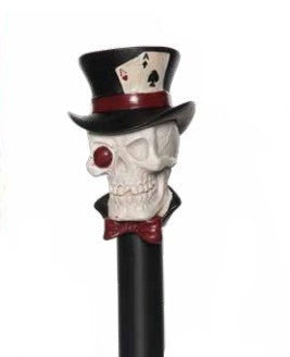 skull cane