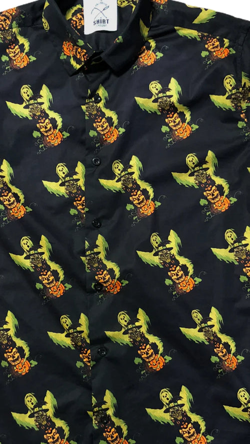 Totem Button Up Shirt | Halloween (Clearance)