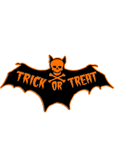 Toxictoons Trick or Treat Bat - Enamel Pin