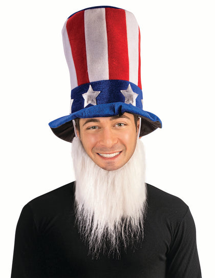 Uncle Sam Hat With Beard