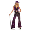 Dollars and Dreams Purple Pimp Womens