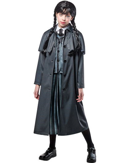 Wednesday Coat Kids Costume Medium