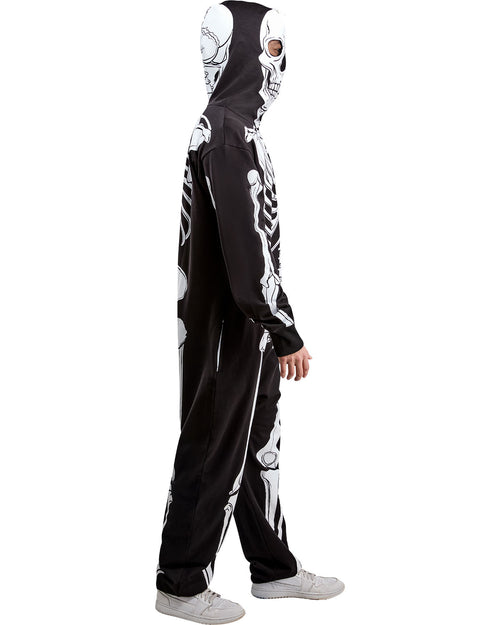 Skeleton Zip Up Adult Comfy Wear
