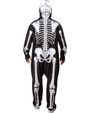 Skeleton Zip Up Adult Comfy Wear