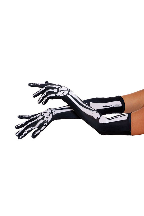 SKELETON OPERA GLOVES