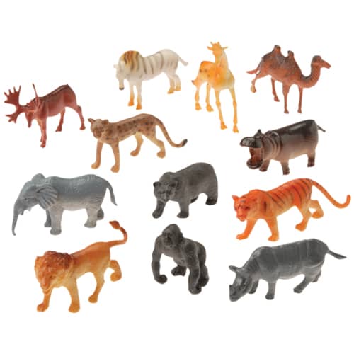Mini Wild Animals 12ct