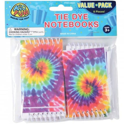 Tie Dye Notebooks 8ct