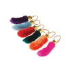 Fake Rabbits Foot Keychain 12ct