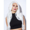 white lace front wig