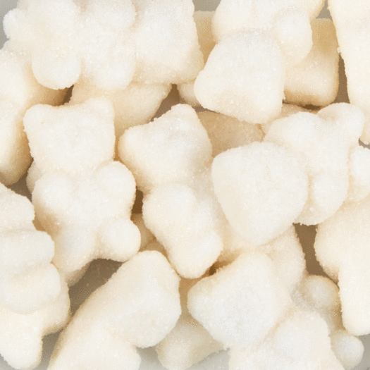 white sugar gummy bears
