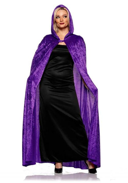 Purple Velvet Cloak