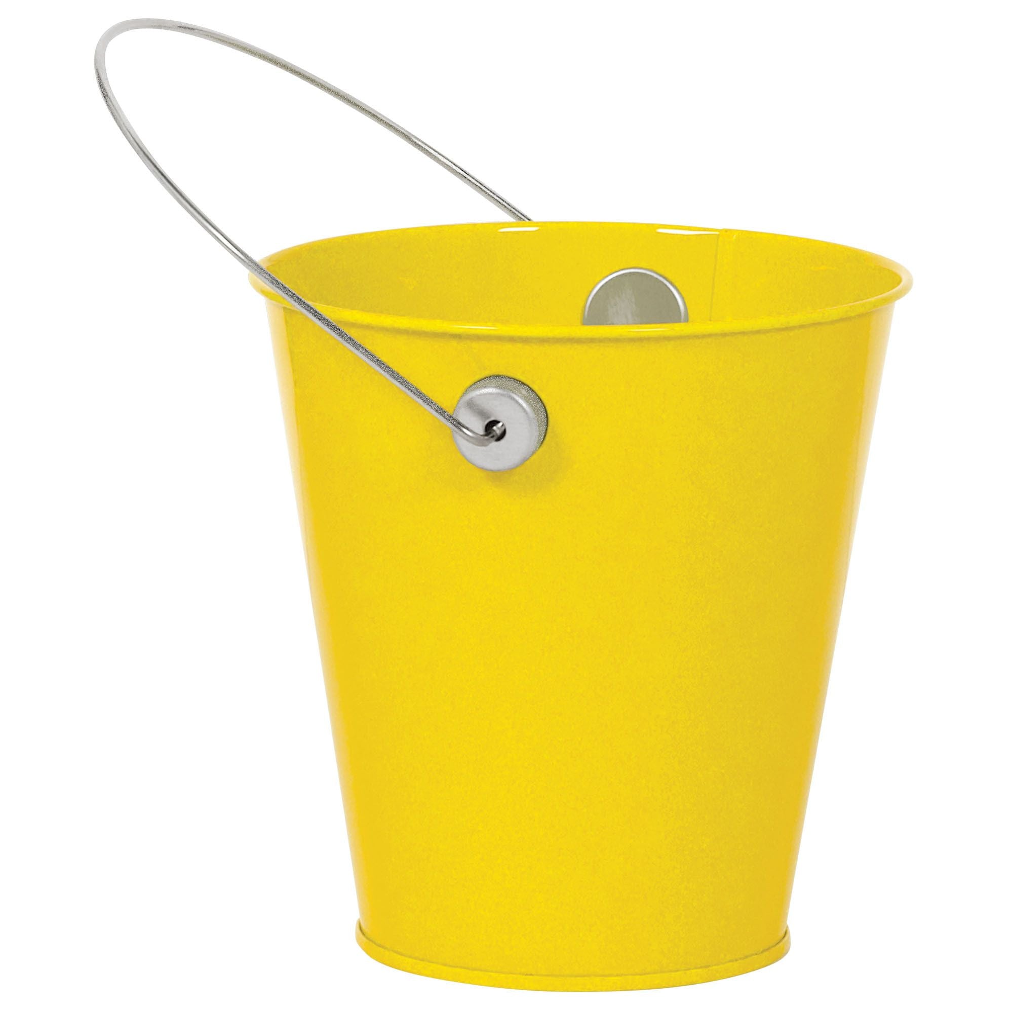 Metal Bucket | Yellow