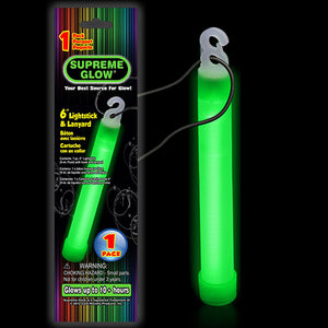 Supreme Glow 6" Lightstick & Lanyard