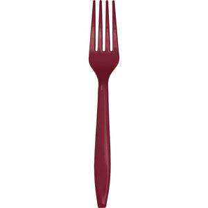 Burgundy Forks 24ct | Solids