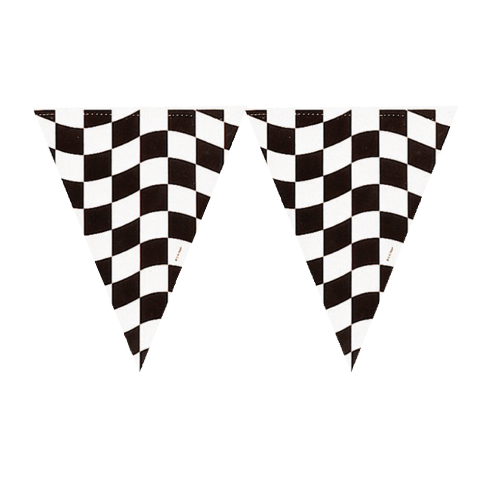 Racing Checkered Flag Banner Streamer | Kid's Birthday