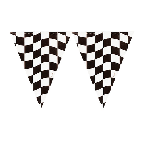 Racing Checkered Flag Banner Streamer | Kid's Birthday