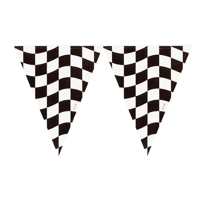Racing Checkered Flag Banner Streamer | Kid's Birthday