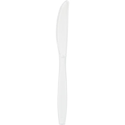Clear Plastic Knives 50ct | Catering