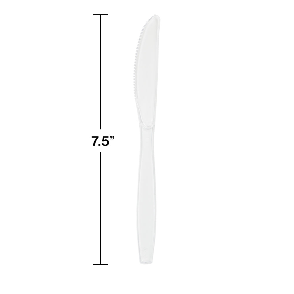 Clear Plastic Knives 50ct | Catering
