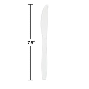 Clear Plastic Knives 50ct | Catering