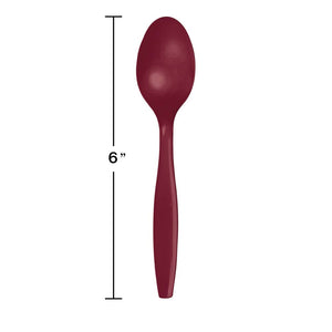 Burgundy Spoons 24ct | Solids