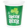 Green Beer Tumbler 8ct | St. Patrick's Day