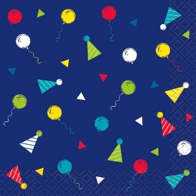 Peppy Birthday Beverage Napkins 16ct