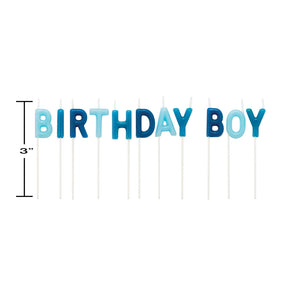 Birthday Boy Candle Picks | Candles