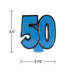 Birthday Candle 50  | Milestone Birthday