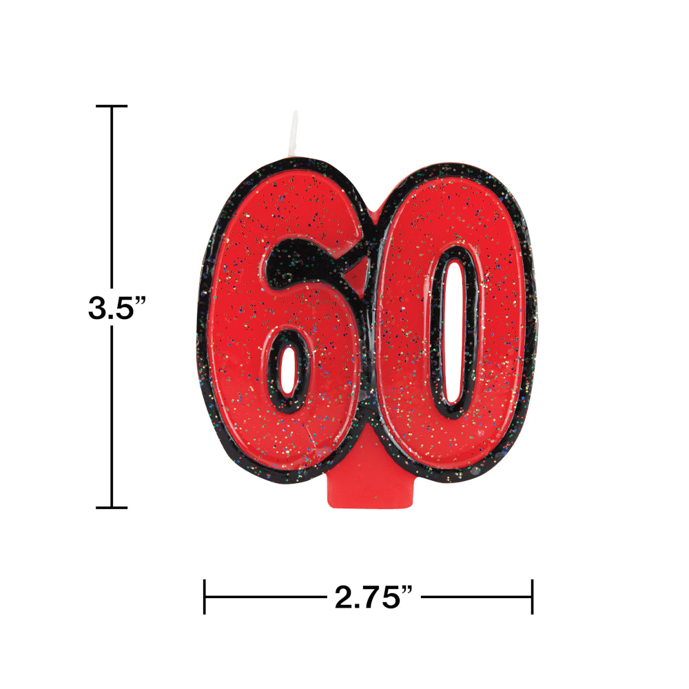 Birthday Candle 60  | Milestone Birthday