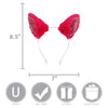 pink cat ears