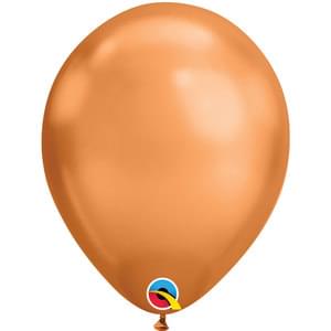 11in Chrome Copper Latex Balloons 100/Bag | Balloons