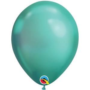 11in Chrome Green 25/Bag | Balloons