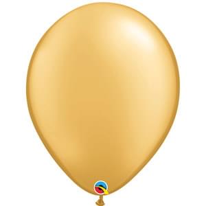 11in Metallic Gold 25/Bag | Balloons