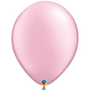 11in Pearl Light Pink Balloons 25/Bag | Balloons