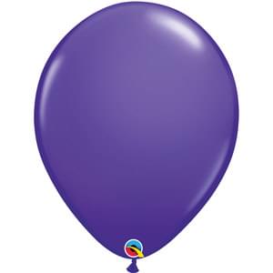 11in Purple Violet Latex Balloons 25/Bag | Balloons
