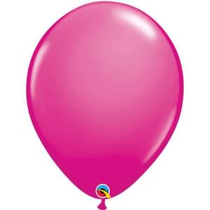 11in Wild Berry Pink Latex Balloons 25/Bag | Balloons