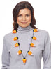 Jumbo Candy Corn Lite Up Necklace